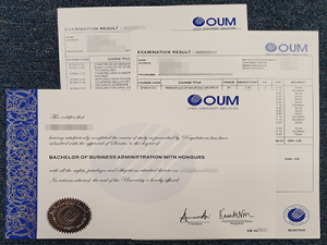 Buy OUM Diploma&Transcript Online