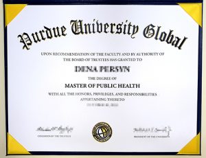 Buy Purdue University Global Diploma Online