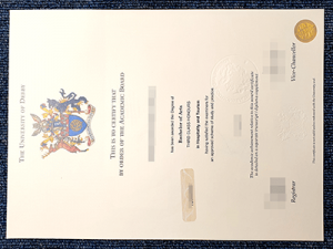 Buy University Of Derby Degree Certificate