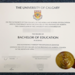 Buy a University Of Calgary Degree Certificate