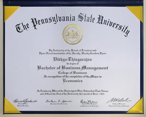 How To Get A Pennsylvania State University Diploma?