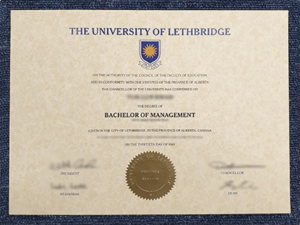 How To Get A University Of Lethbridge Diploma Certificate.