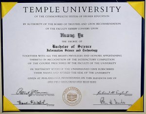 How To Get Temple University Fake Diploma?