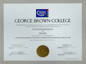 Order A George Brown College Diplomas