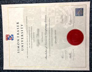 Order SFU Diploma Certificate