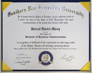 Order SNHU Diploma Certificate Online